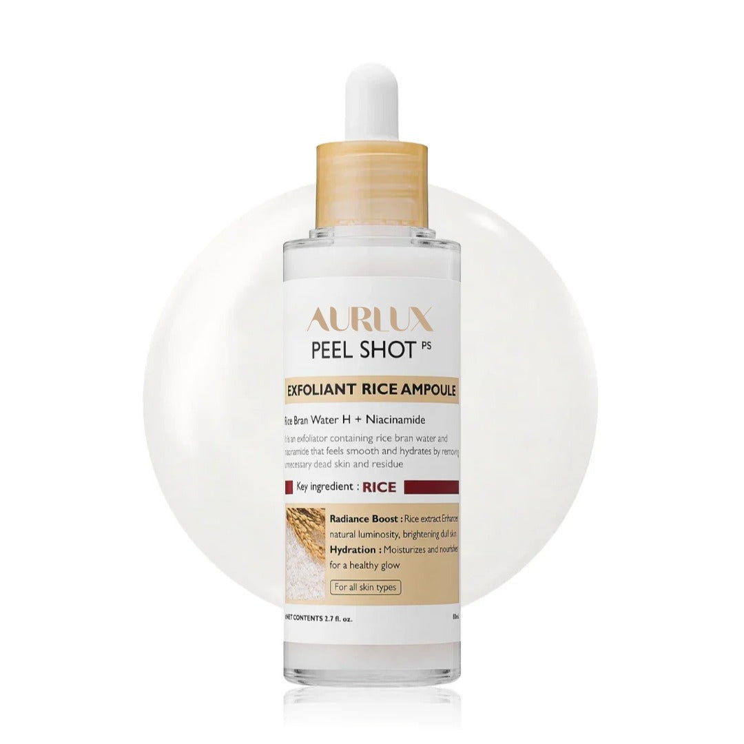 Peel Shot Glow Rice Ampoule Duo by Aurlux