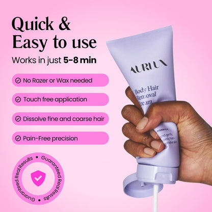 Painless Body Hair Removal Cream